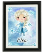 ELSA FROZEN Photo Poster Print - Disney Frozen Framed Prints - Wall Deco - £14.24 GBP