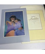 Aladdin Lithograph Walt Disney Store Exclusive Commemorative 1993 Vintag... - $13.58 CAD