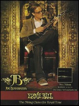 Joe Bonamassa Black Rock 2010 Ernie Ball guitar strings advertisement ad print - £3.39 GBP