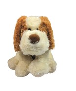 Aurora Cream Brown Puppy Dog Plush Floppy Ears Shaggy Stuffed Animal 201... - £23.46 GBP