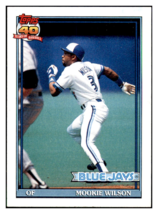 1991 Topps Mookie
  Wilson    Toronto Blue Jays Baseball
  Card GMMGC_1a - $1.80