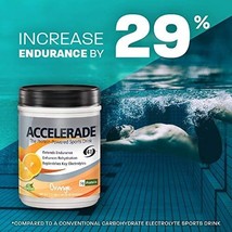 ACCELERADE The Protein-Powered Sports Drink (ORANGE) net. wt. 2.06 lbs. New - £21.23 GBP
