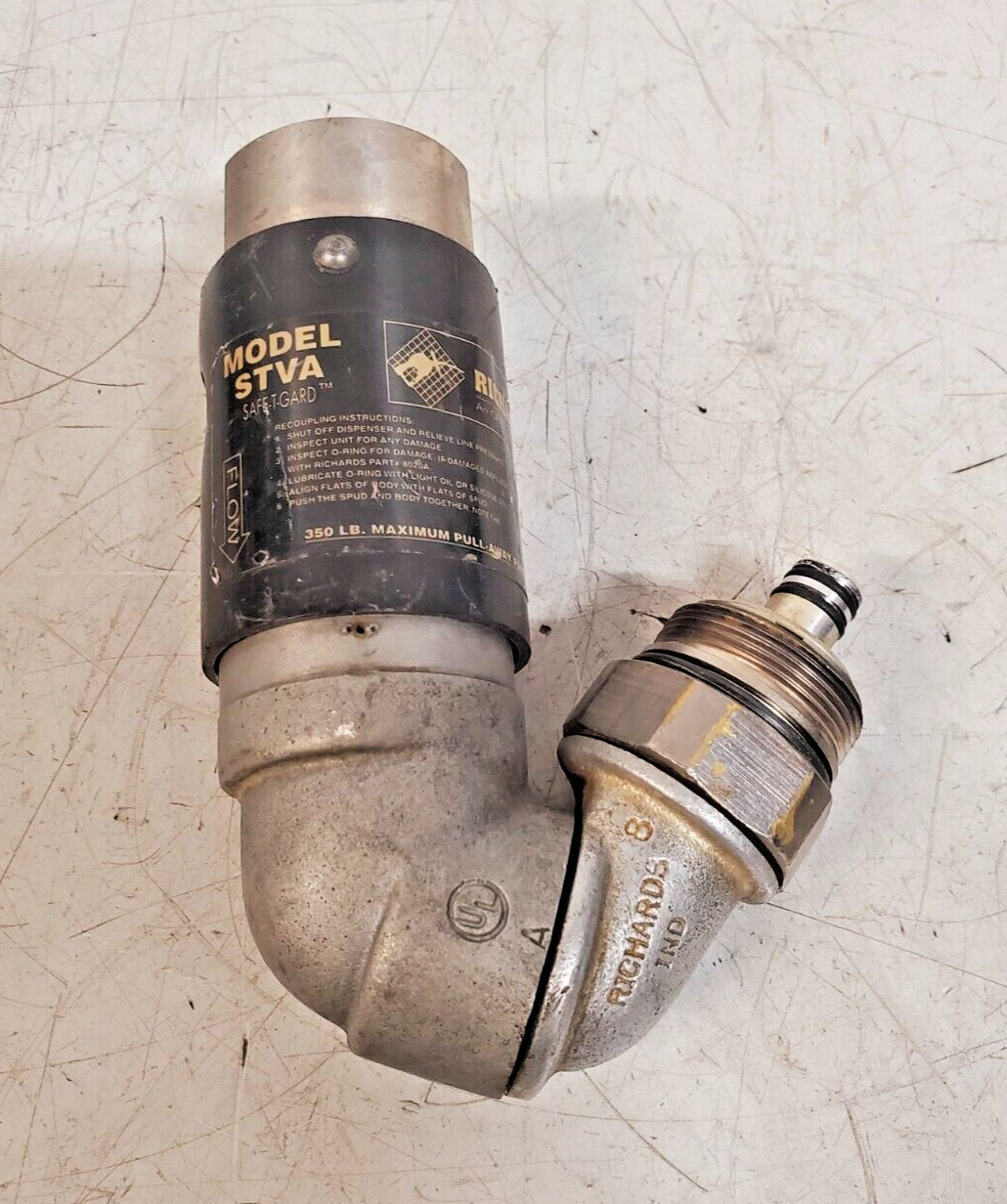 Richards/OPW STVA Safe T Gard Gas Pump Breakway Vacuum Coupling 5570719 ... - $33.24