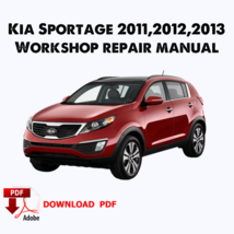 Kia Sportage 2011,2012,2013 Factory repair manual, Workshop service repa... - $23.26 CAD