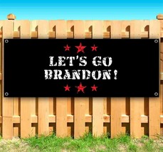 BUY1 GET1 Free Item Lets Go Brandon Advertising Vinyl Banner Trump Biden Funny - £30.10 GBP+