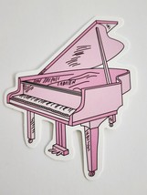 Pink Color Piano Music Theme Multicolor Sticker Decal Cartoon Embellishment Cute - £1.77 GBP