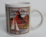 SAN DIEGO California Sue Tushingham McNary Boats Travel Vacation Coffee ... - £11.71 GBP