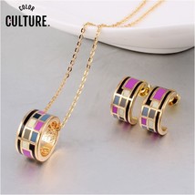 NEW Indian Jewelry Sets for Women Colorful  Necklace Clothing Jewelry Wholesale  - £17.19 GBP