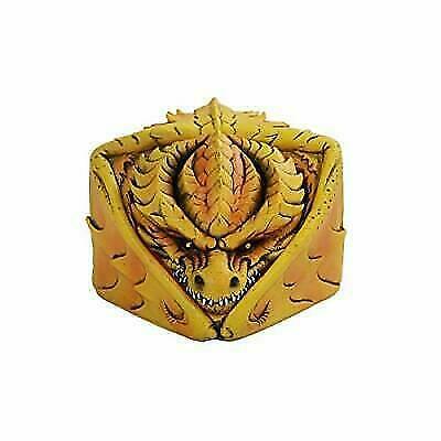 Pacific Giftware PT Yellow Winged Dragon Figurine Stash Decorative Boxes - $17.99