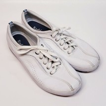 Keds Spirit White Leather Walking Shoes Women Sneakers Size 10m - $17.88