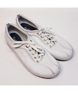Keds Spirit White Leather Walking Shoes Women Sneakers Size 10m - $329.18 MXN