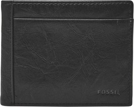 Fossil Men&#39;s Leather Bifold Wallet with Flip ID Window for Men - £45.08 GBP