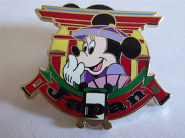 Disney Trading Pin 74075 WDW - Minnie - Japan - Epcot World Showcase - $9.50