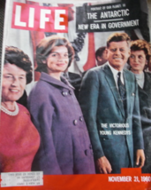 Life Magazine, November 21, 1960.  Winner Kennedys in good condition, great for  - £31.16 GBP