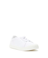 Wonder Nation Girl Canvas Bump Toe Sneakers White Size 3 - $26.38 CAD