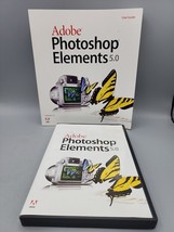 Adobe Photoshop Elements 5.0 PC Software &amp; Manual w/Inserts &amp; Serial Num... - $14.82