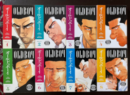 OLD BOY Boxset Manga By Garon Tsuchiga Volume 1-8 English Version - £104.56 GBP