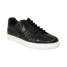 Men's Shoes GENIO Turkey Casual Dress Genuine Leather Braided 120198803 Black image 2