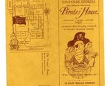The Pirates House Savannah Georgia Souvenir Mailer  - $13.86
