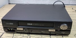 Vtg RCA VR646HF 4 Head Hi-Fi Stereo VCR Video Cassette Recorder VHS Tape... - £19.02 GBP