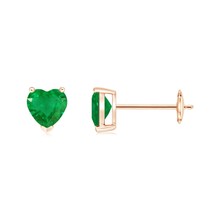 Authenticity Guarantee

ANGARA Natural 0.8 Ct Emerald Solitaire Heart Stud Ea... - £586.33 GBP