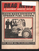Drag News 5/30/1970-Jim Davis cover-Full page Hedman Hedders ad-Lions dragway... - £35.28 GBP