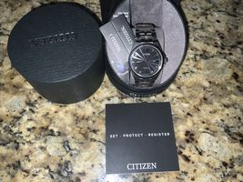 Citizen Men&#39;s BM7510-57H Corso Diamond Accented Stainless Steel Watch - £60.08 GBP+