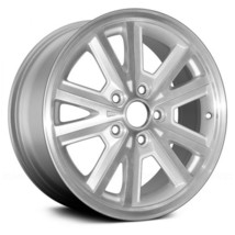 Wheel For 05-09 Ford Mustang 16x7 Alloy 5 V Spoke Silver Bolt Pattern 5-114.3mm - £244.71 GBP