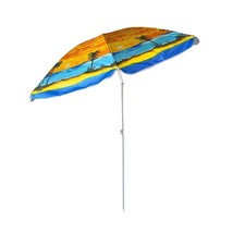 Sun Shade Garden Parasol Umbrella Patio Tilting For Outdoor Beach Pool 1.8M - £18.72 GBP