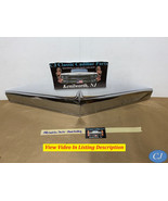 81 Cadillac Seville CHROME HOOD LIP MOLDING TRIM WITH BLACK SPACER FILLE... - $173.24