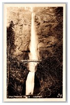 RPPC Multnomah Falls Along Columbia River Highway Oregon OR UNP Eooy Postcard V7 - £2.92 GBP