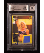 Charlotte Flair Signed 2015 Topps WWE Road to WrestleMania Swatch Relics... - $197.99