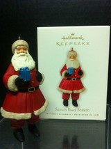 Hallmark Keepsake Ornament 2010 Santa&#39;s Busy Season - £6.01 GBP