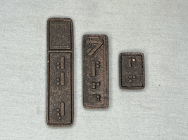 Star Wars Galactic Bronze Credit Ingot Set, Real Prop Replica, Solid Metal - £31.55 GBP