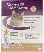 6 doses.. Vectra for Cats, .over 8 weeks of age weighing under 9 lbs - £22.82 GBP