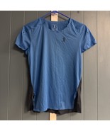 On Cloud Womens’s Oc On Running Active Blue and Gray Performance T Shirt... - $527.58 MXN