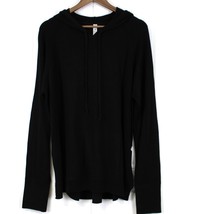 NEW Lululemon Womens 18 Light Merino Wool Hoodie Sweater Black Thumbholes  - £88.82 GBP