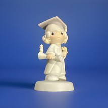 Precious Moments Vtg 1980 Figurine The Lord Bless You and Keep You Gradu... - $242.38 MXN