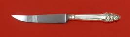 Sovereign Old by Gorham Sterling Silver Steak Knife Serrated HHWS Custom 8 1/2" - £61.50 GBP