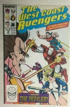 West Coast Avengers #38 (1988) Marvel Comics Moon Knight FINE- - £10.84 GBP