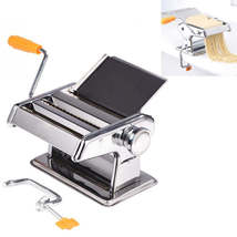 Household Stainless Steel Pasta Making Machine Manual Noodle Maker Spagh... - $65.70