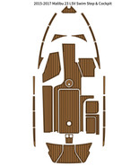 2015-2017 Malibu 23 LSV Swim Platform Cockpit Pad Boat EVA Foam Teak Dec... - $1,360.41 CAD