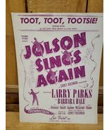 1949 Sheet Music Jolson Sings Again Toot,Toot, Tootsie Good-Bye Gus Kahn - $27.98