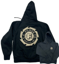 Filson Saw Blade Hoodie- Black Full Size S to 3XL - Gift For Her - Unisex Hoodie - £29.90 GBP+