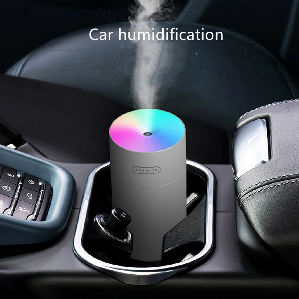 270ml Portable USB Air Humidifier Diffuser Purifier 7 Color for Car Home Office - £8.40 GBP+