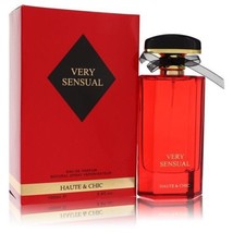 Haute &amp; Chic Very Sensual Eau De Parfum Spray 3.4 oz for Women - £27.21 GBP