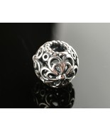 *Flowere Charm Bead 925 Sterling Silver - $9.99