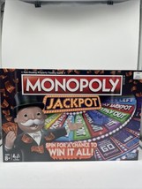 Monopoly Jackpot Board Game By Hasbro Brand Sealed Monopoly Man Parker Go! - $17.99