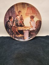 Norman Rockwell Plate &quot;Room That Light Made&quot; Light Campain Series #9855 K - £13.42 GBP