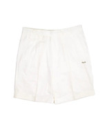 Vintage Fila Tennis Shorts Mens 36 White Bermuda Pleated Made in Italy 9... - £44.60 GBP